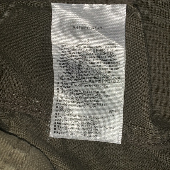 Gently Loved Military Style Coat by Banana Republic - Picture 8 of 12